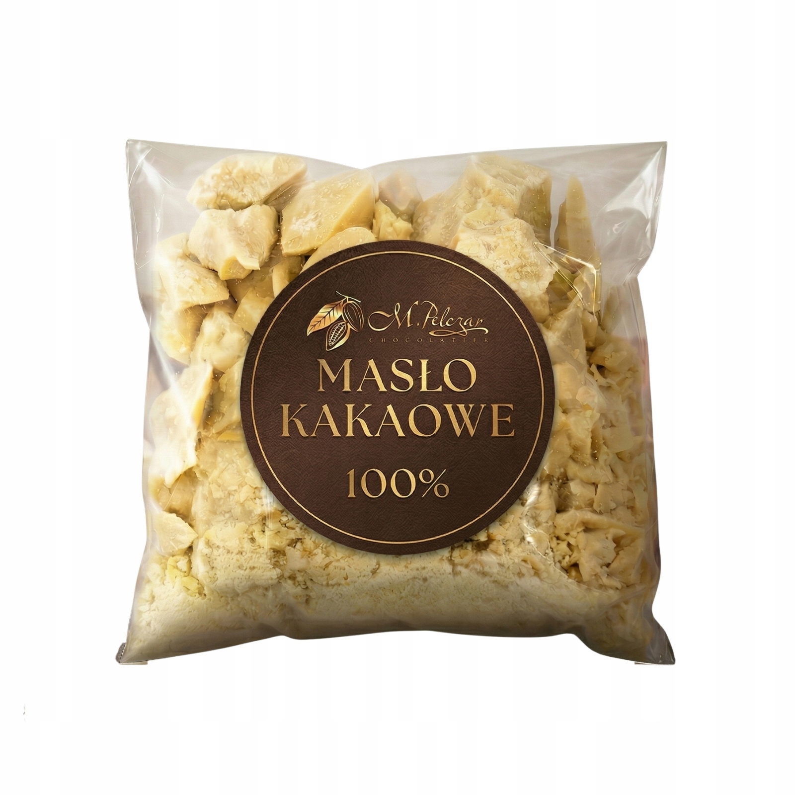 Masło Kakaowe Spożywcze 100% Kakaowy Naturalny Tłuszcz Do Wypieków 500g