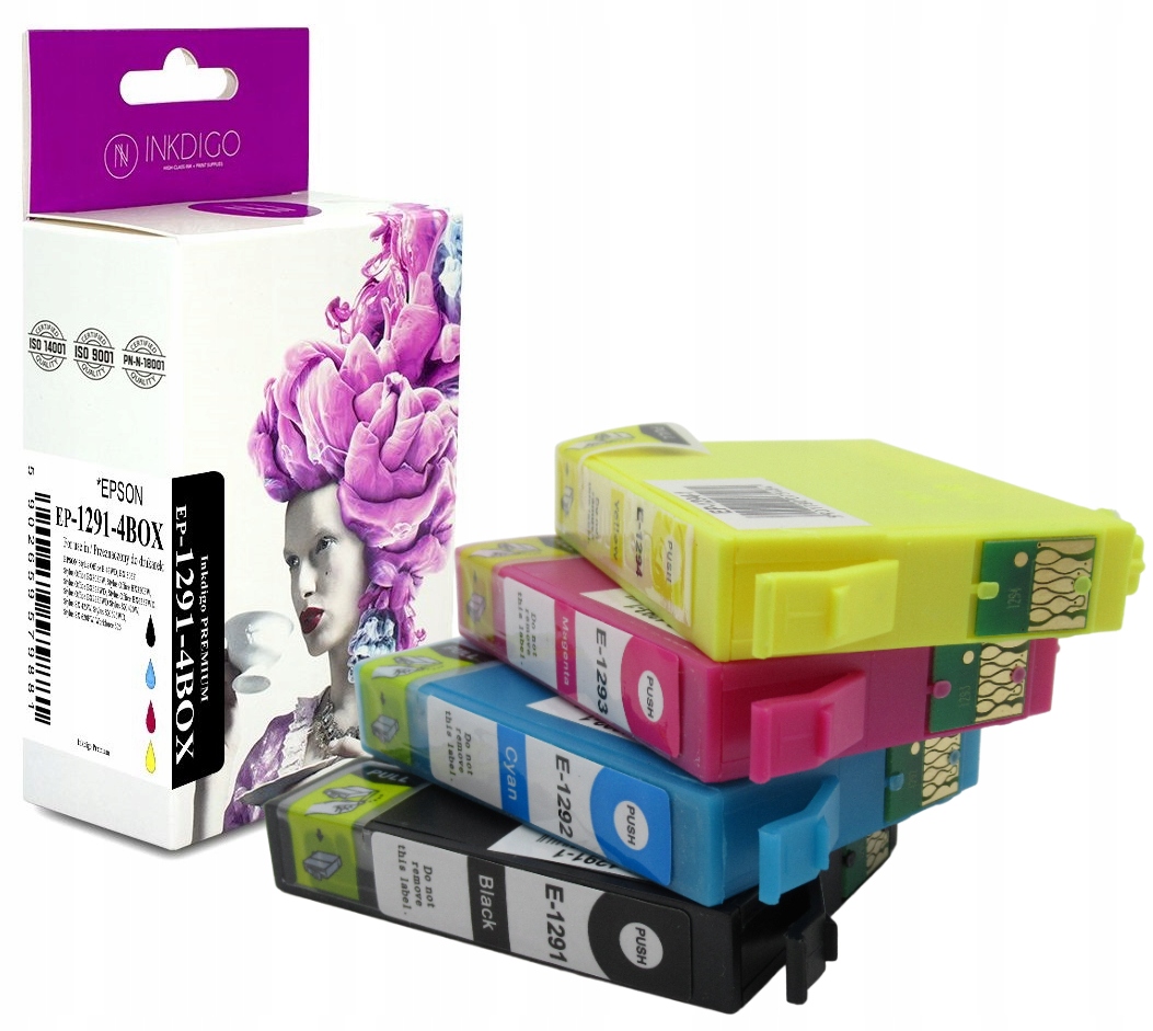 

4x Tusz do Epson WF-3520DWF WF-3530DTWF Komplet