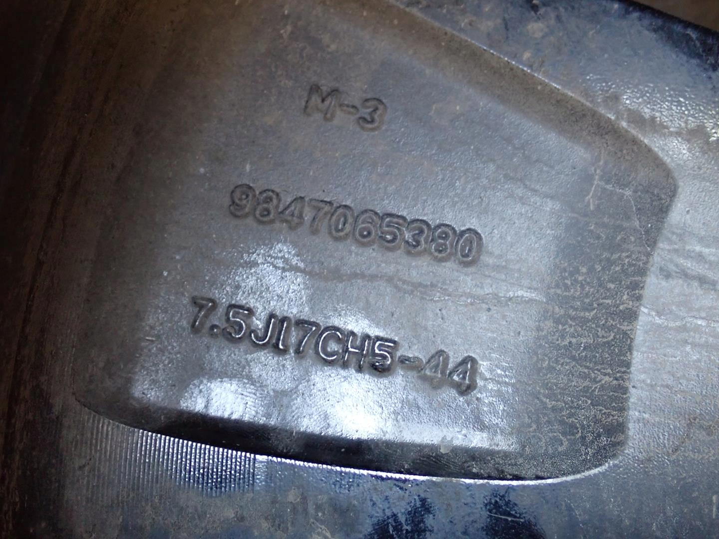 disk disk OPEL 5x108 ET44 7,5J 17" 9847065380