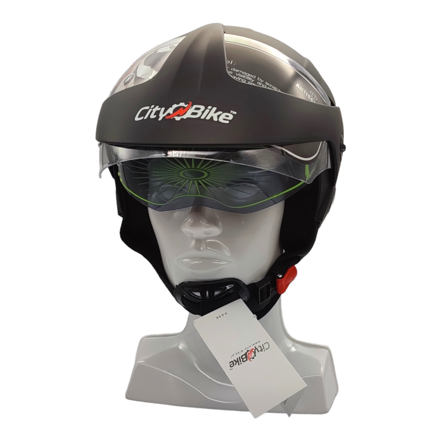 KASK OTWARTY NA MOTOCYKL SKUTER BLENDA RĘKAWICE L Rozmiar L