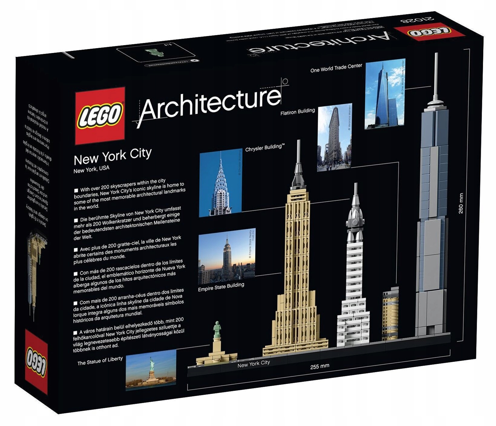 LEGO Architecture 21028 Nowy Jork Prezent Bohater brak