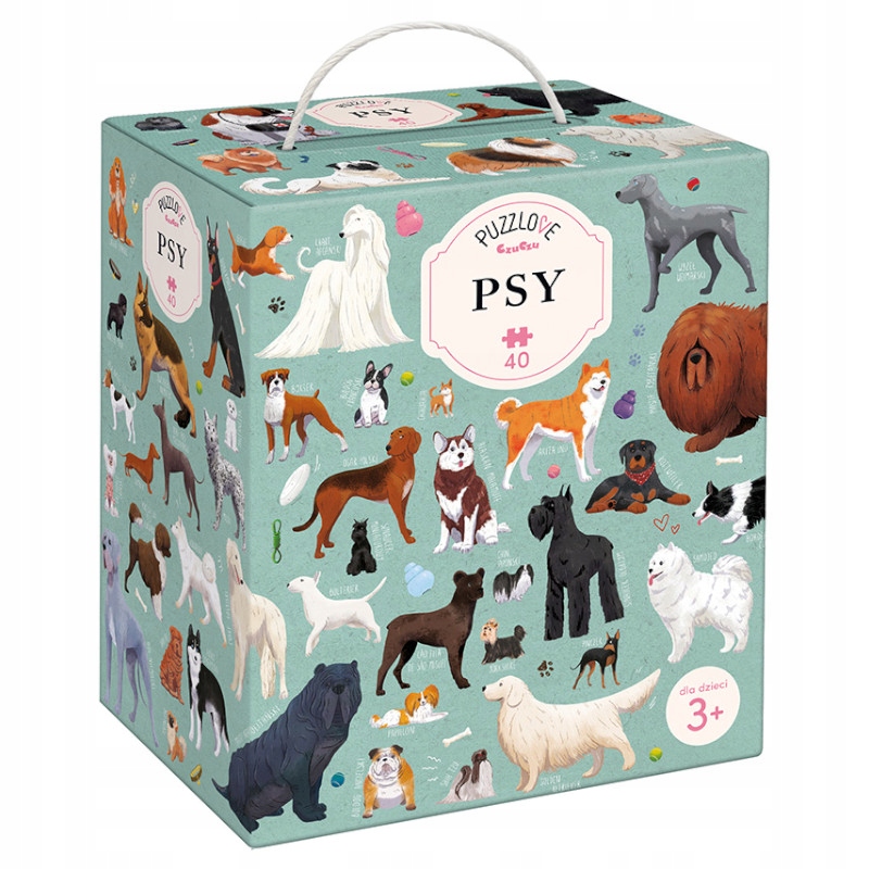 

Puzzlove CzuCzu Psy 40 el.