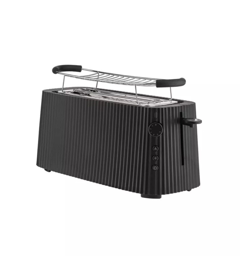 Plisse XXL hriankovač, čierny, Alessi