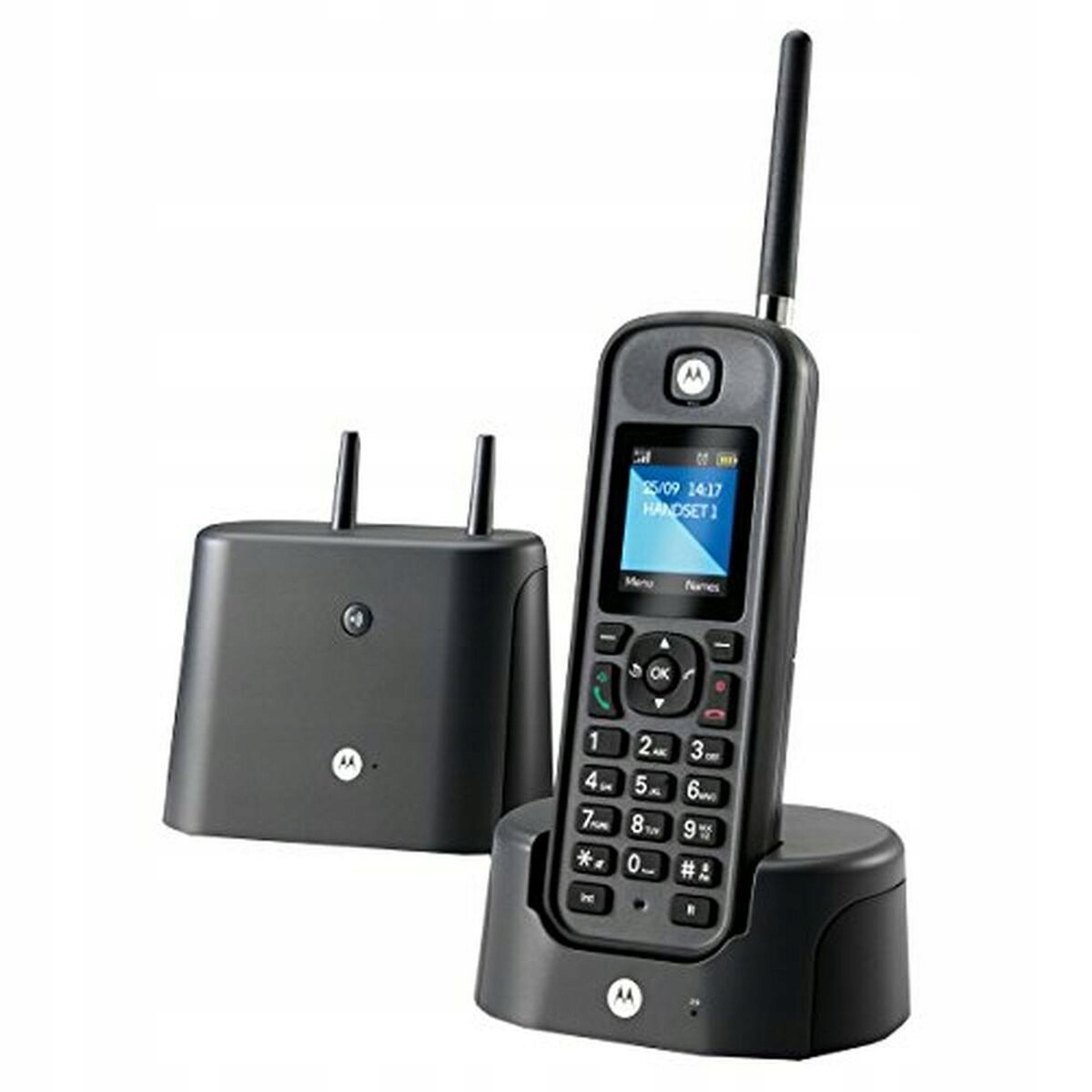 Telefon bezprzewodowy Motorola O201 czarny