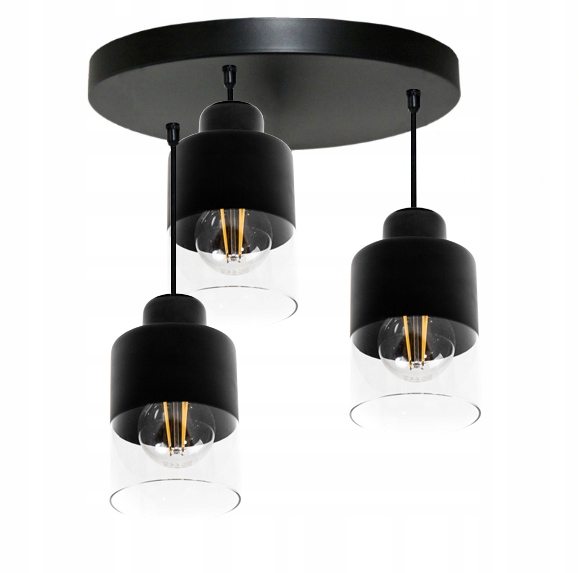 Lustrová závěsná lampa nad stůl Loft stropní svítidla do obývacího pokoje Led lustry