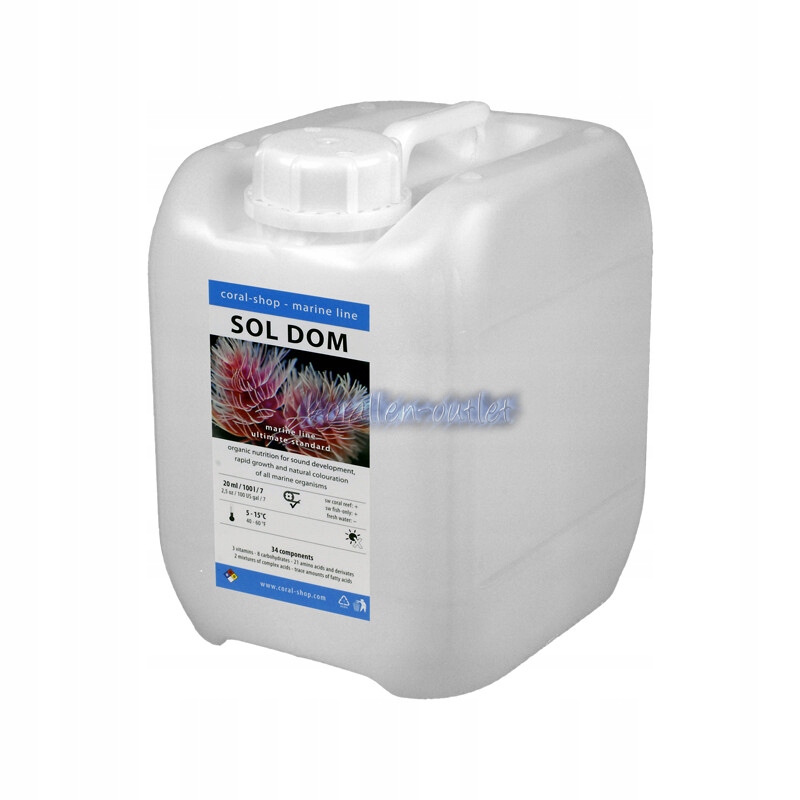 Levně Sol Dom sůl do mořského akvária 5 litrů