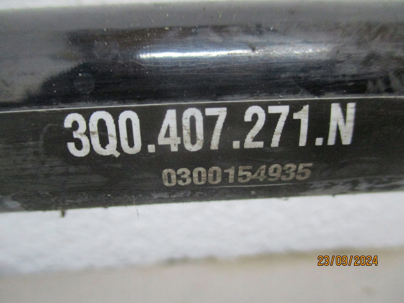 semi-axis VW Tiguan 5NA 1,5TSI 3Q0407271N left