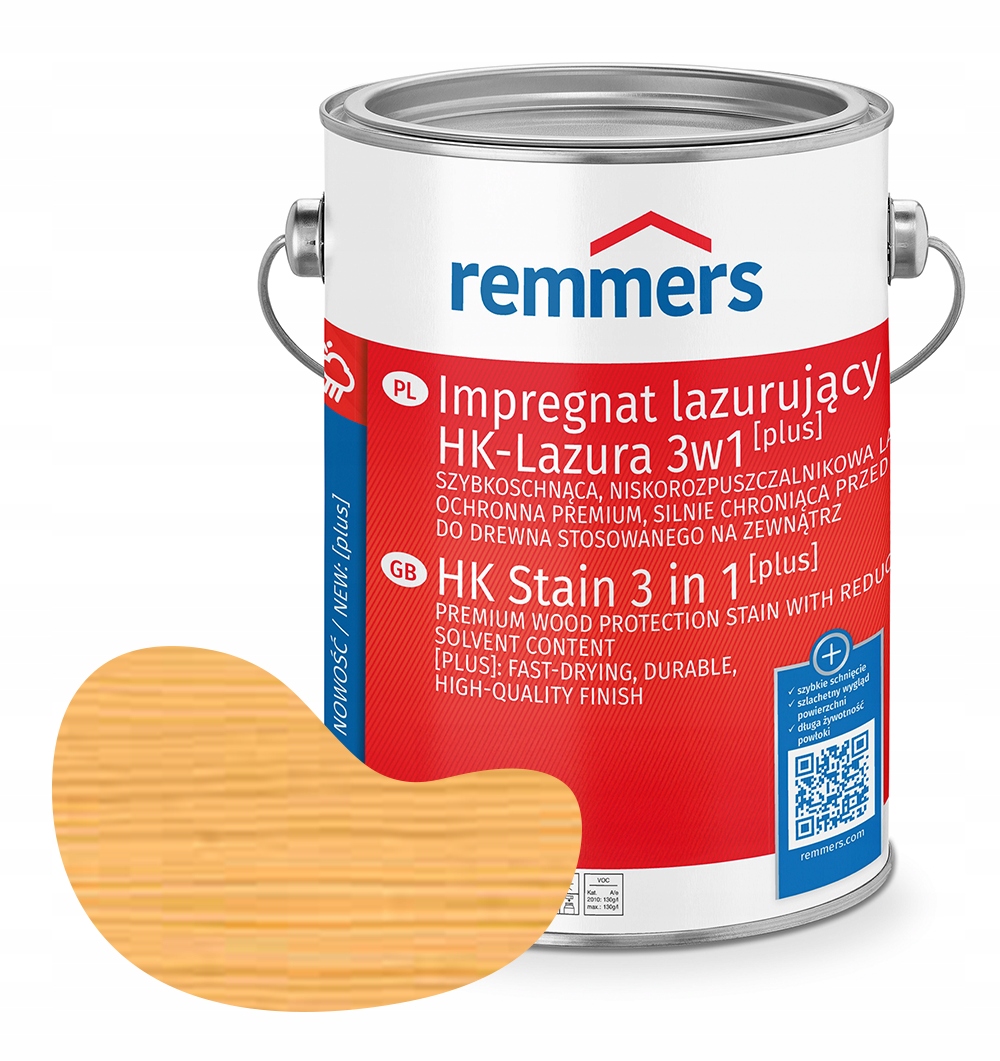 Remmers HK-Lazura 3v1 Plus Impregnát na dřevo, Lazura 20L Bezbarvý
