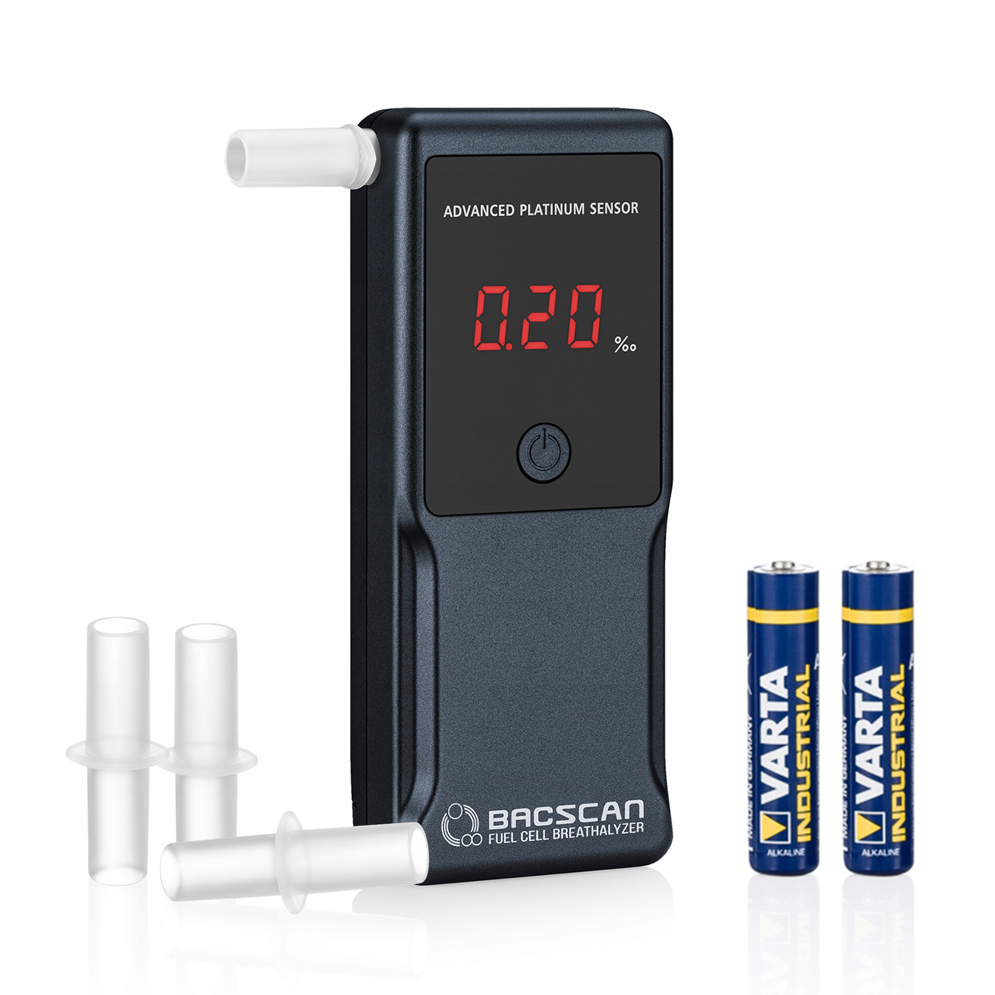Электрохимический алкотестер BACscan F-50 Ultra Grey