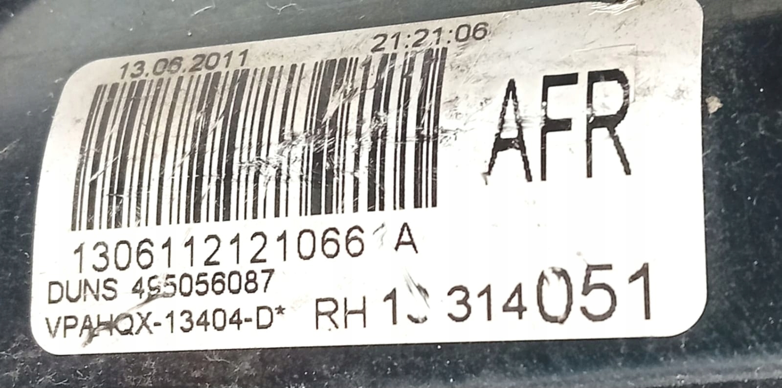 light right right rear part OPEL ASTRA IV J KOMBI