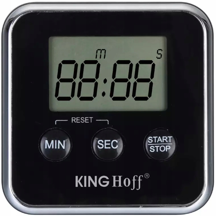 MINUTNIK Kuchenny Elektroniczny MAGNES CZARNY Timer Czasomierz 1819 EAN (GTIN) 5907076934527