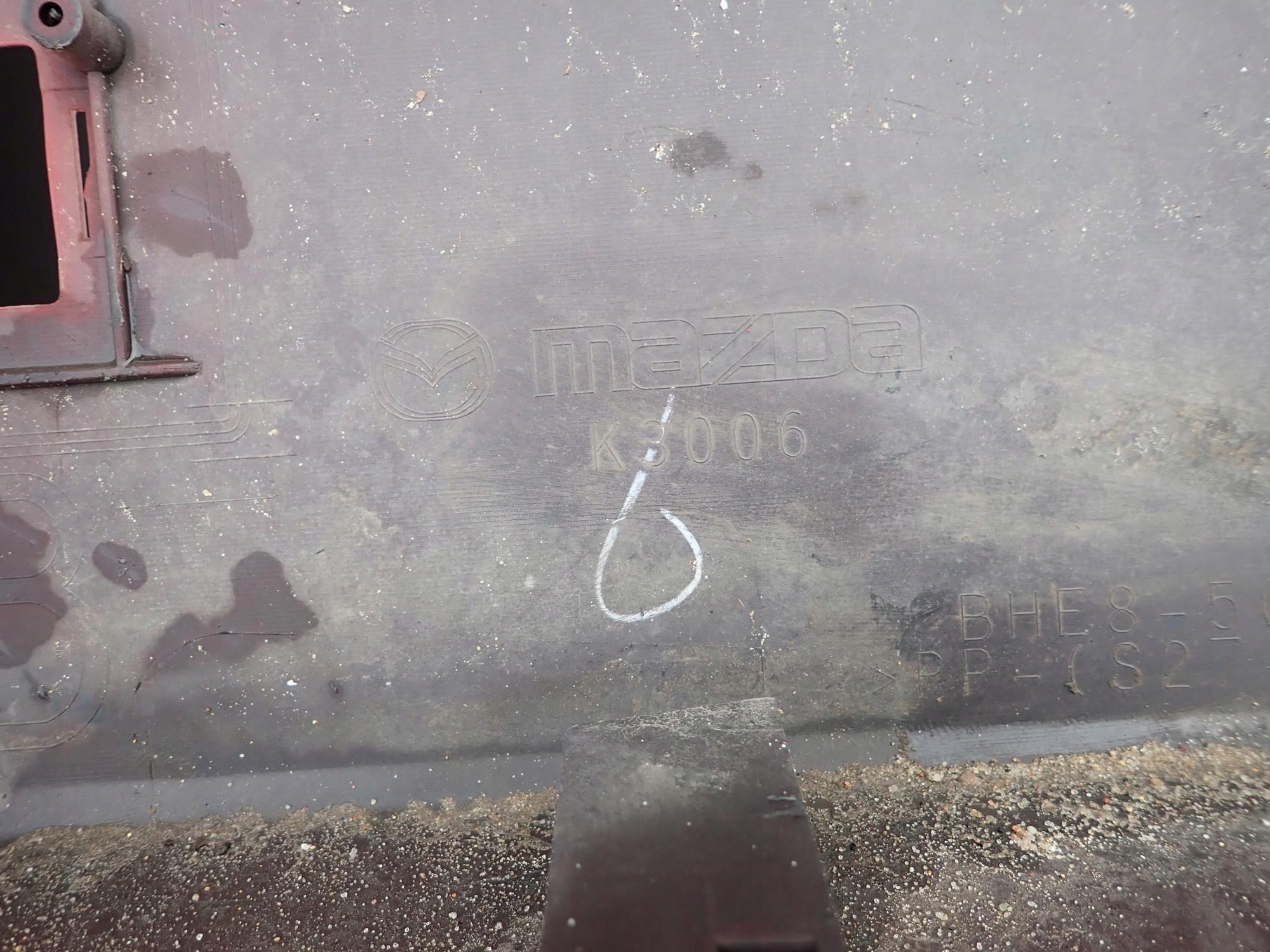 MAZDA 3 II HB LIFT 11-13 bumper rear part rear