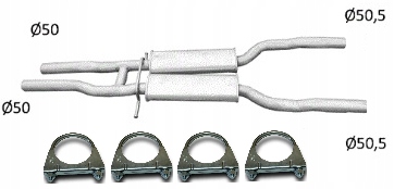 Audi A6 C6 3.2 Fsi Quattro 2004-2008 Tlumič