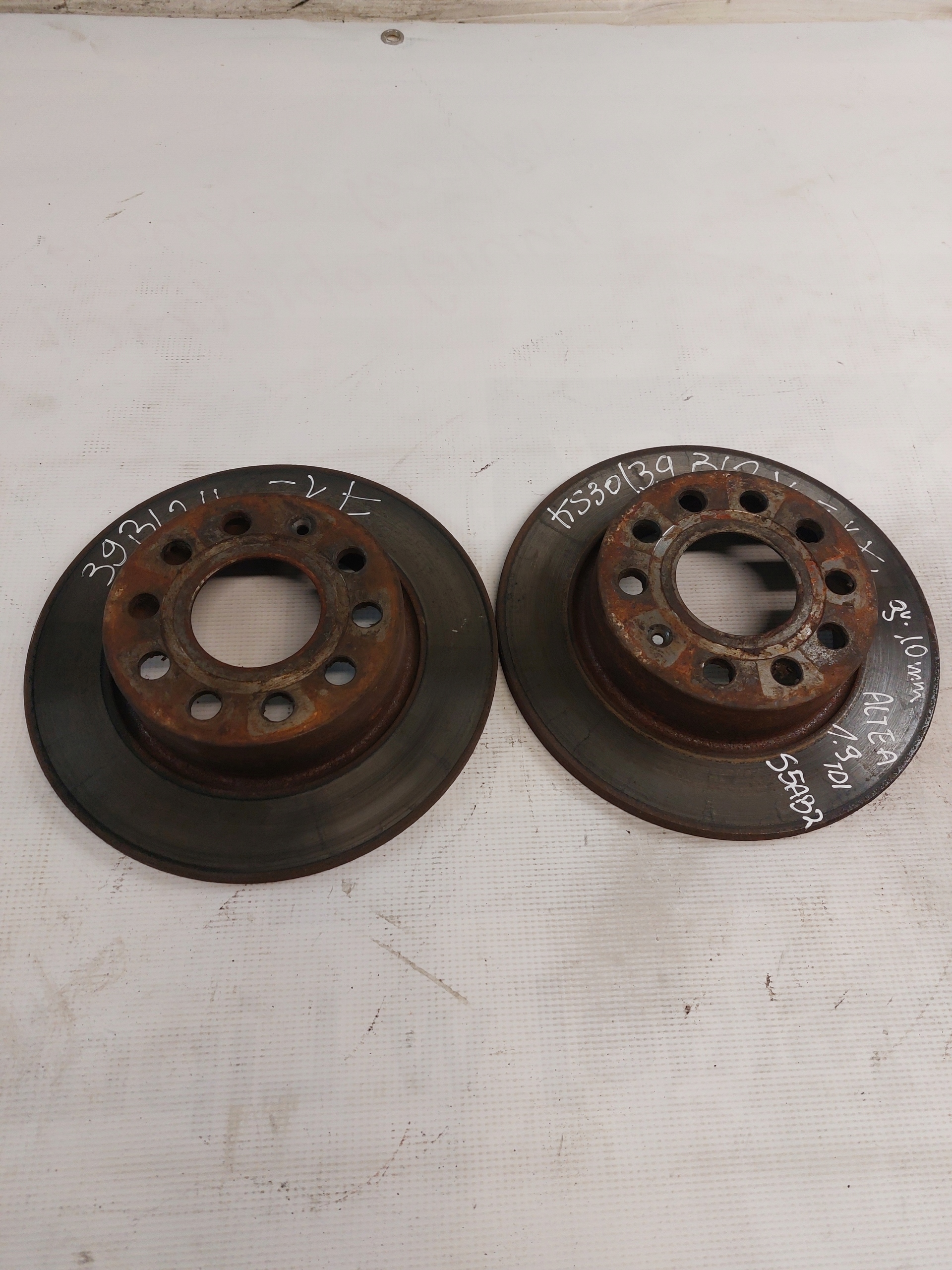 discs brake rear. SEAT ALTEA 1.9TDI 77KW