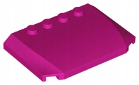 

Lego Maska 4x6 2/3 Magenta 52031