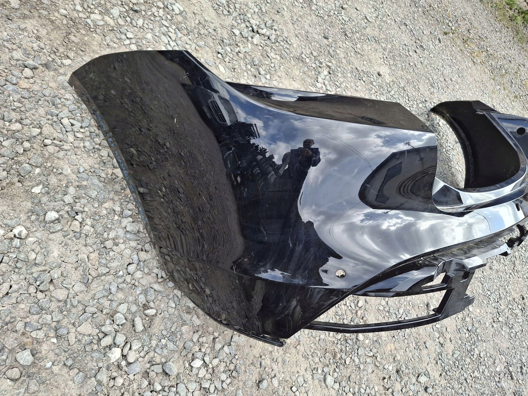 bumper rear PORSCHE TAYCAN 2019R->