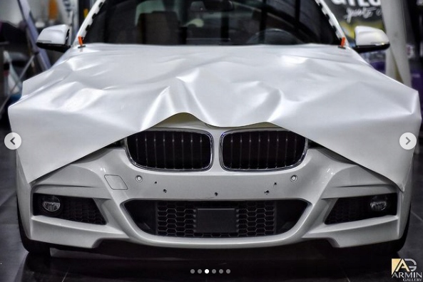 HEXIS Folia White Sparkle Matt 152X100cm MATOWA