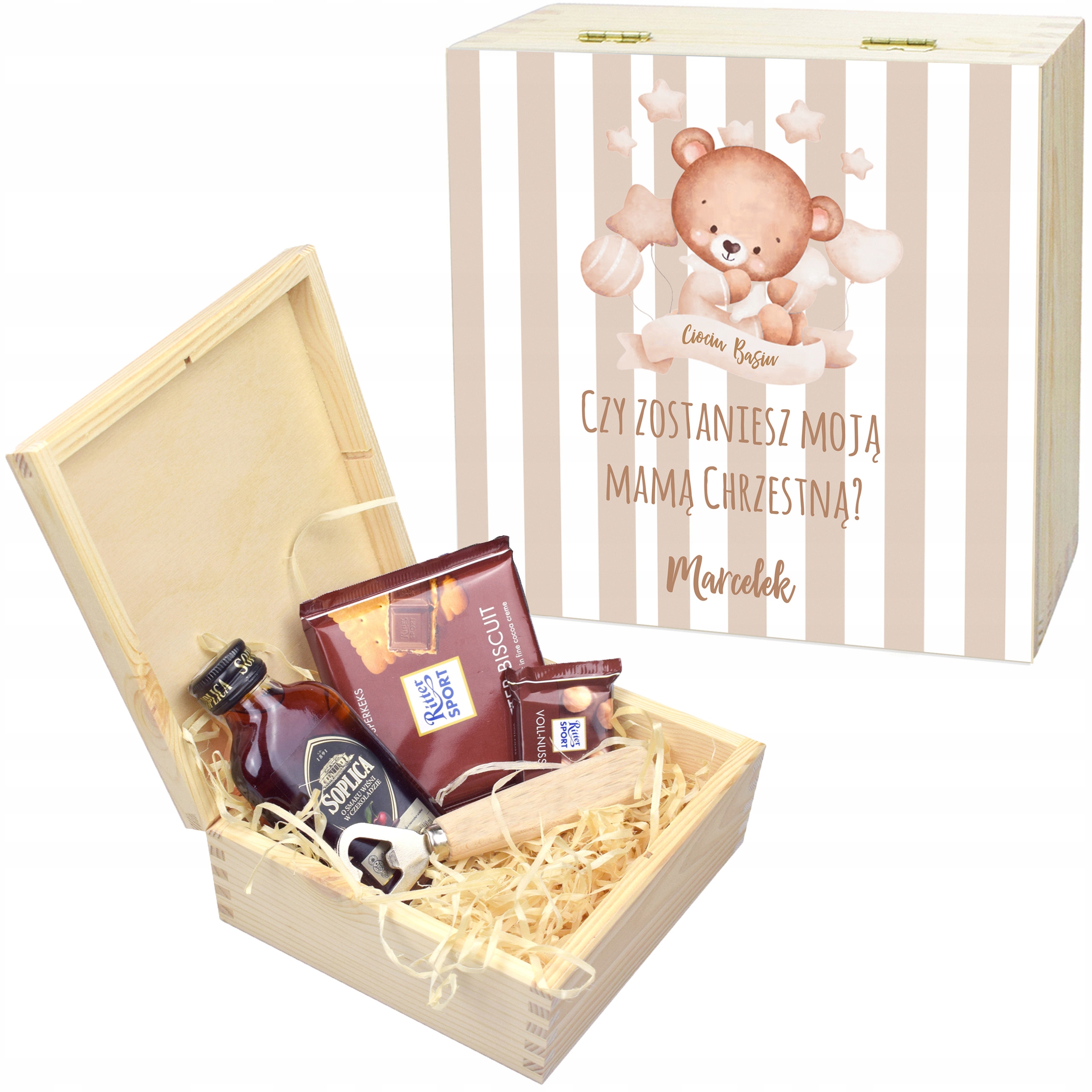 Prośba O Bycie Chrzestną - pudełko