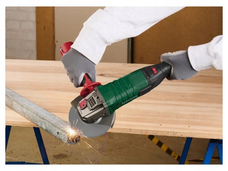 КУТОВА ШЛІФУВАЛЬНА МАШИНА PARKSIDE PWS 125 I8 1200 Вт + ДИСК ДЛЯ МЕТАЛУ Бренд Parkside