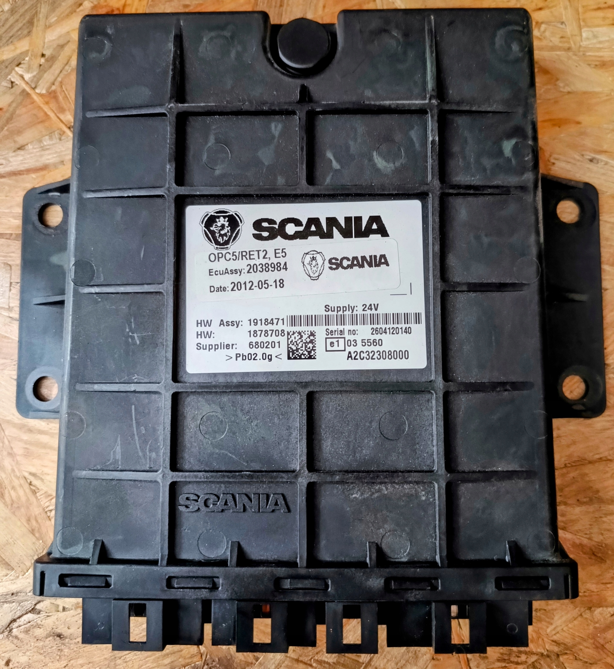 Sterownik skrzyni biegów SCANIA P G R OPC5/RET2 E5