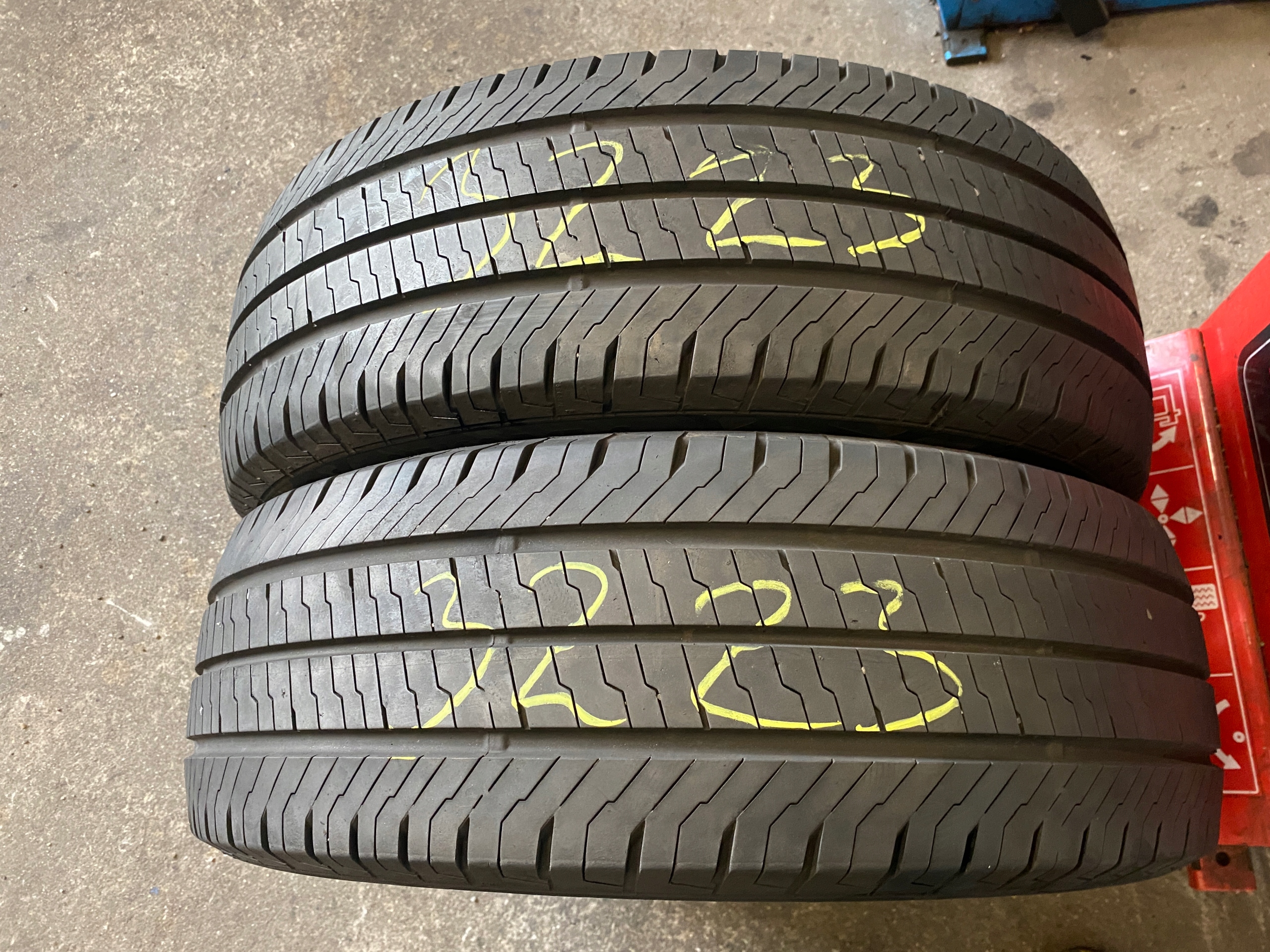 2 tyres summer 215/60R17C CONTINENTAL VanContact Eco 7,5mm 2023r