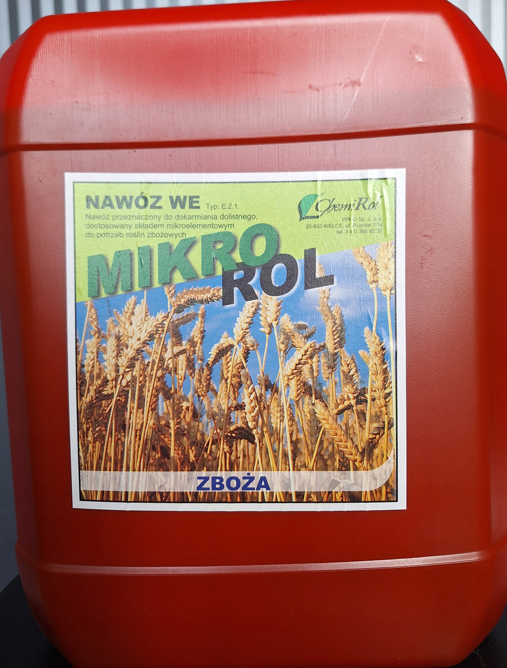 Nawóz dolistny Mikro-rol Zboże 20L