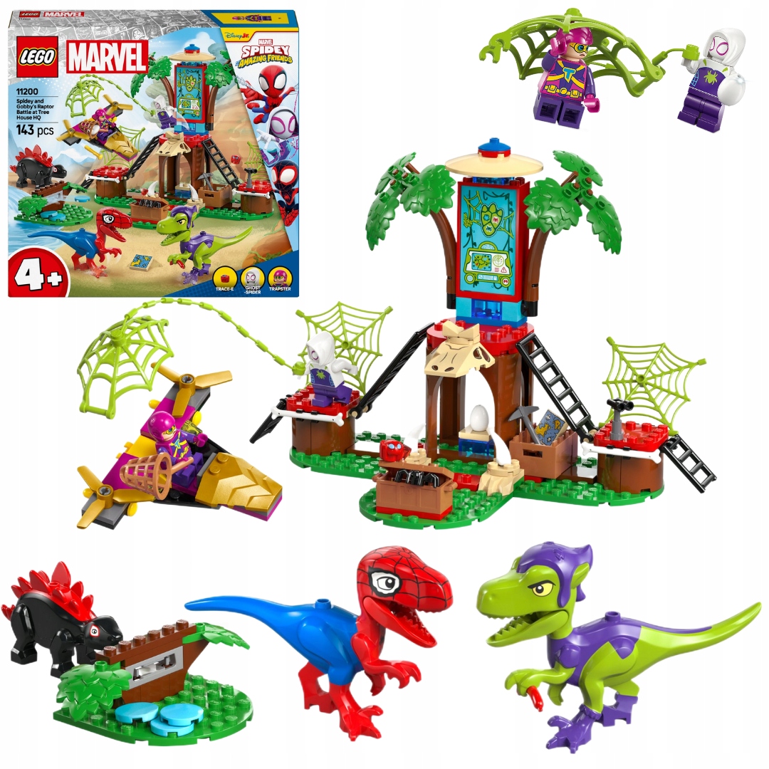 Lego Marvel Spidey 11200 Bitva Spideyho a Gobbyho U domku na stromě