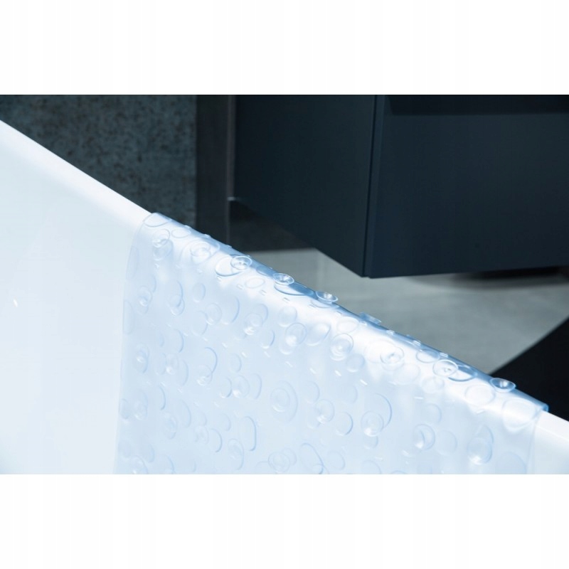 Mata antypoślizgowa do łazienki wanny brodzika prostokąt transparentna 1220 Kod producenta AWD02091220