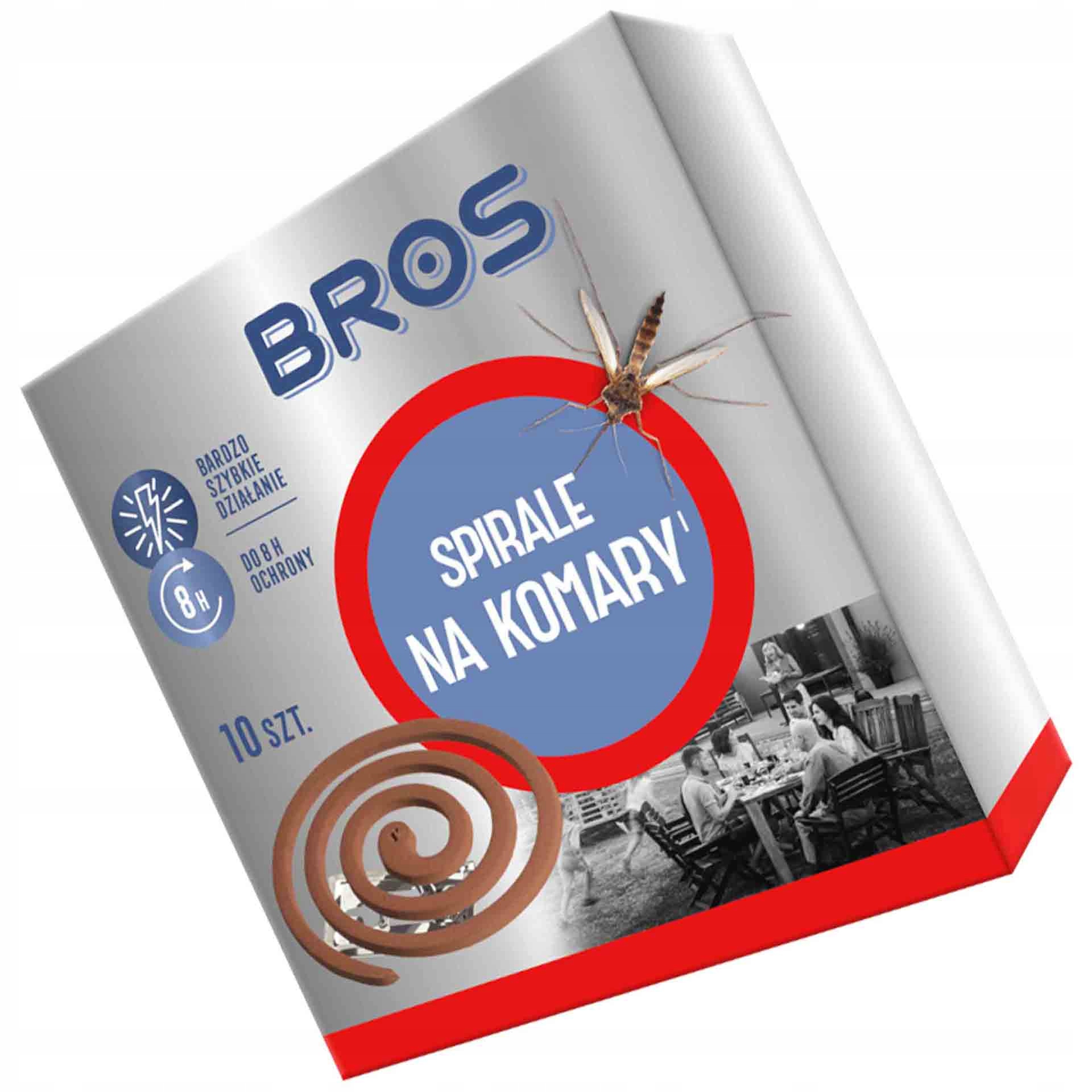 

Bros Spirala Na Komary 10 sztuk