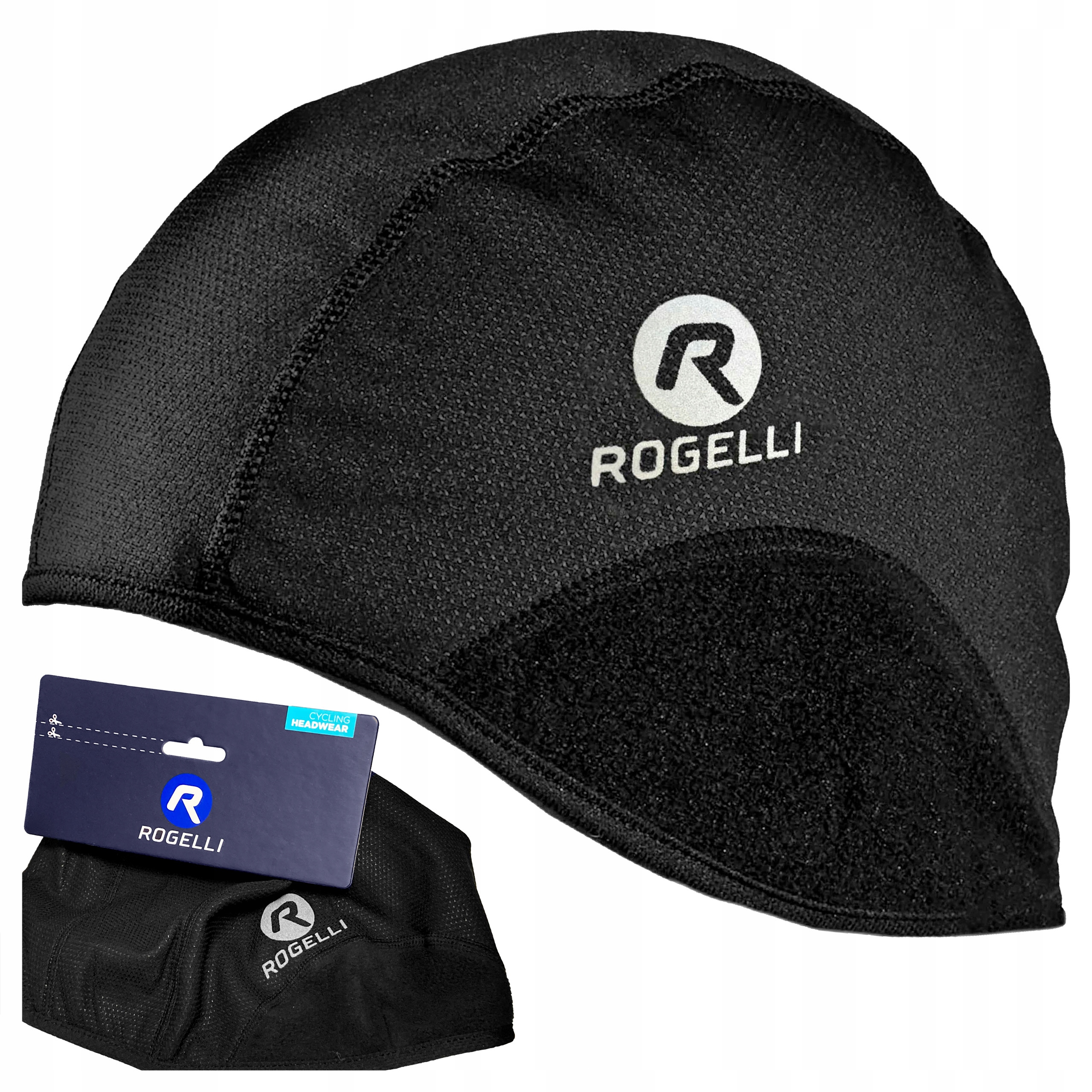 Czapka Rowerowa Rogelli Lari Pod Kask Z Membraną Zimowa Czarna L
