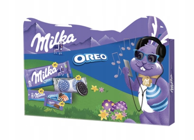 Levně Milka & Oreo Sada 12 x 182 g