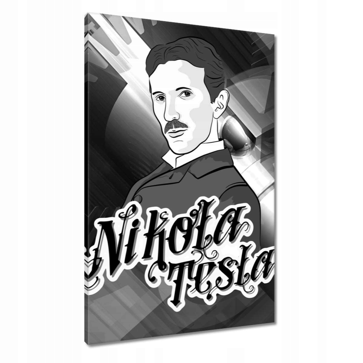 Obrazy 60x90 Nikola Tesla vynálezce