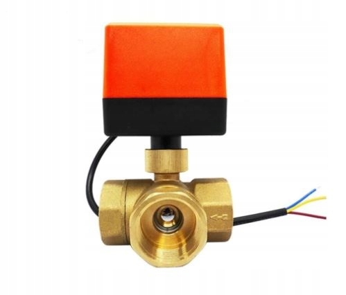 3-cestný ventil DN25 1 palce s pohonem