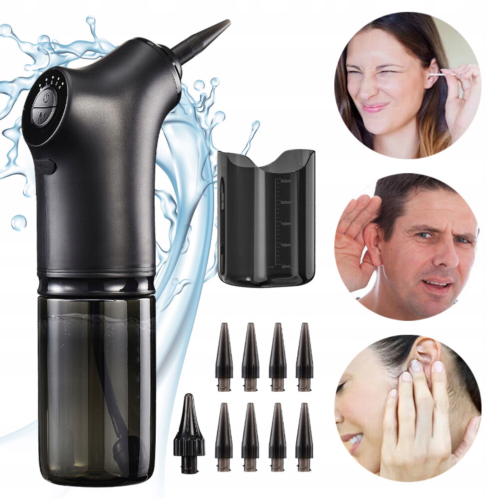 Elektryczny Czyścik Do Uszu Z 4 Trybami I Miękkimi Zatyczkami