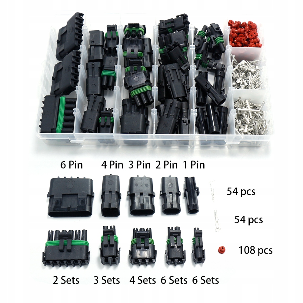 KOSTKA WTYK ZŁĄCZE HERMETYCZNE ZESTAW SUPERSEAL Producent części Inny