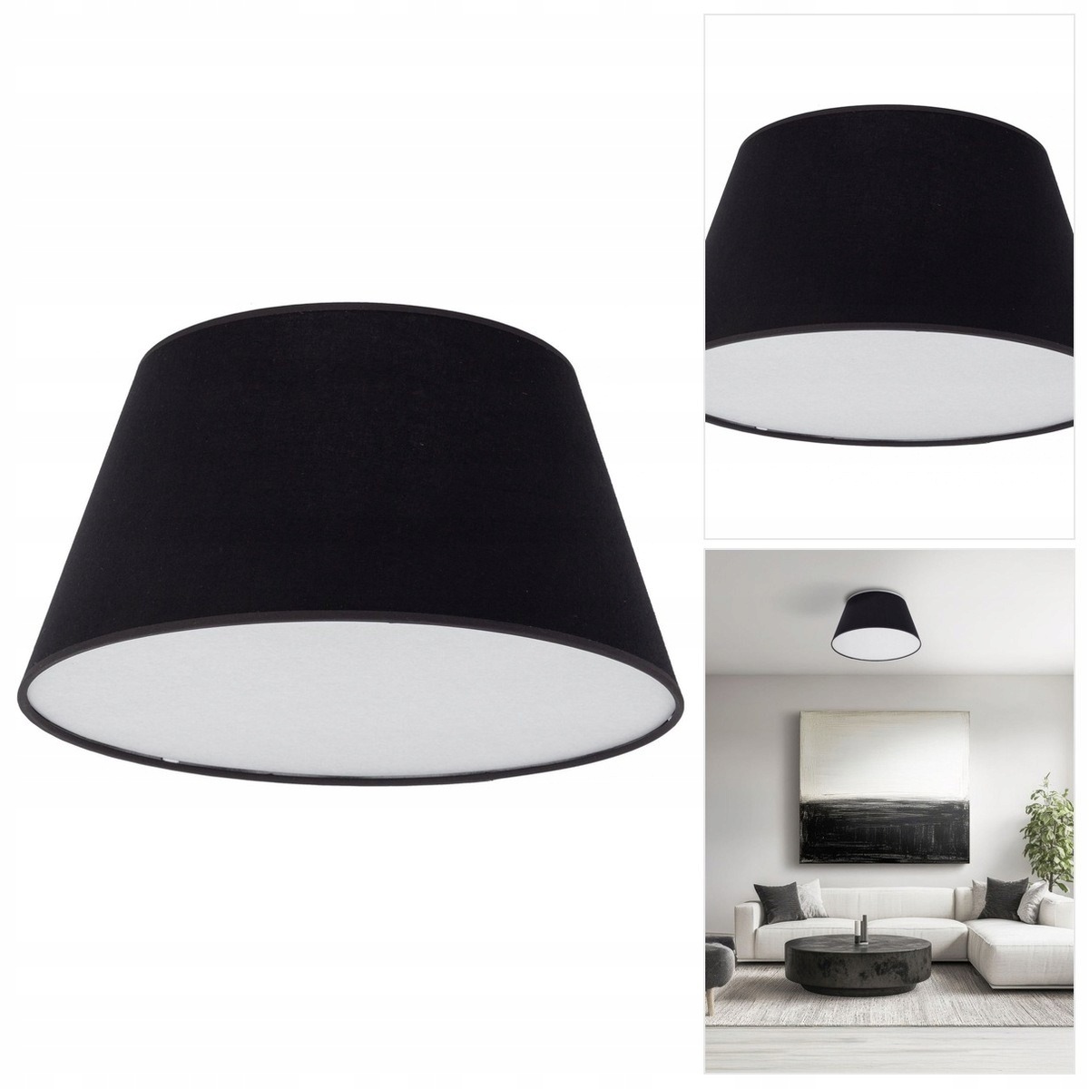 Stropní svítidlo černá Formo moderní osvětlení kuchyně Tk Lighting
