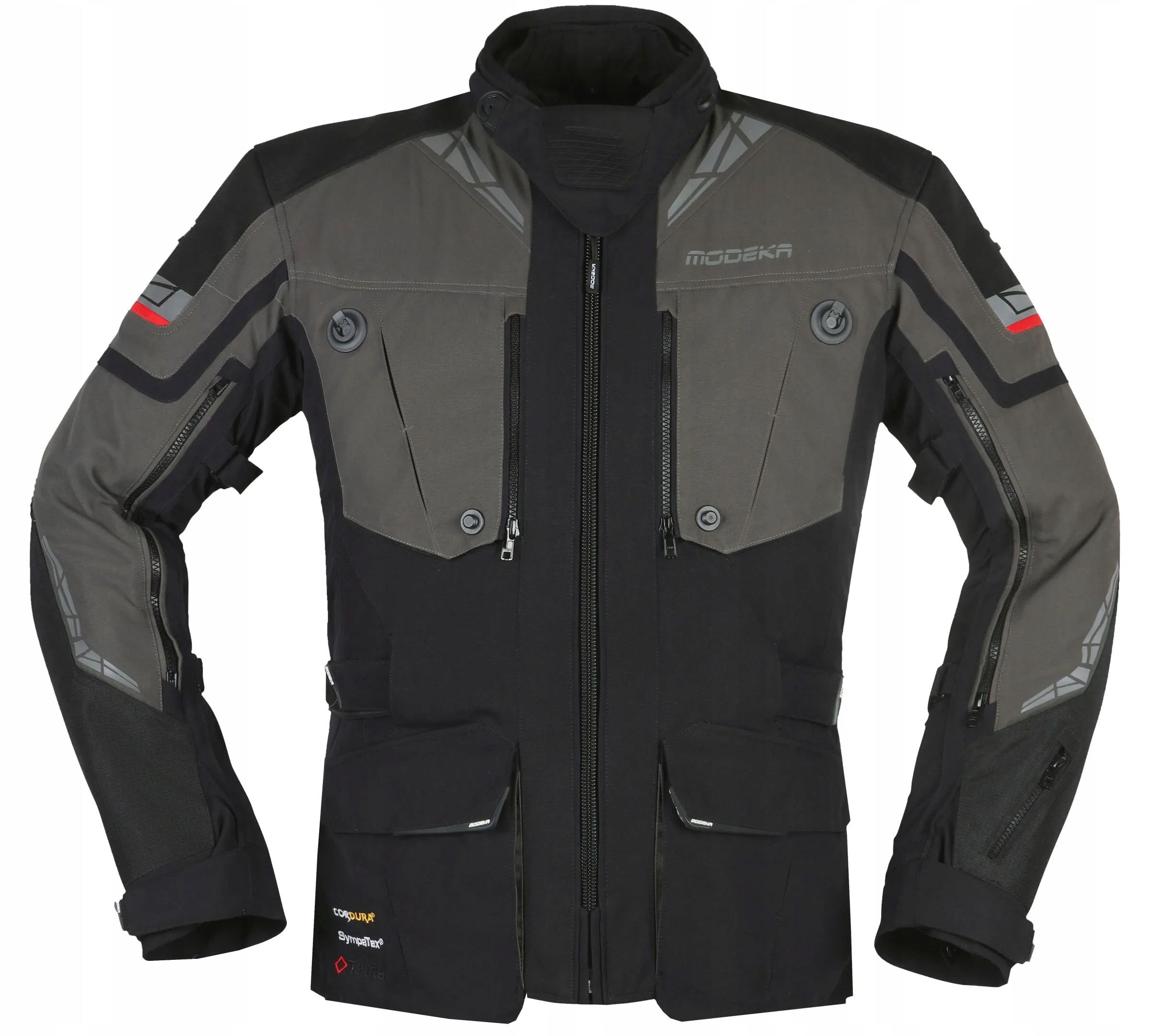 Modeka Panamericana II Black Anthracite Pánska Motocyklová Textilná Bunda