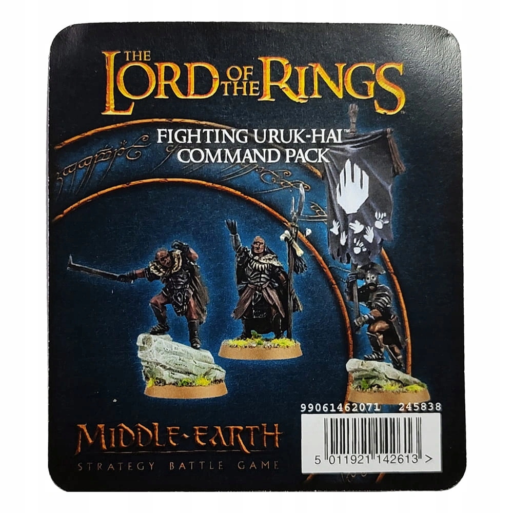 Fighting Uruk-Hai Command Pack, Middle-Earth