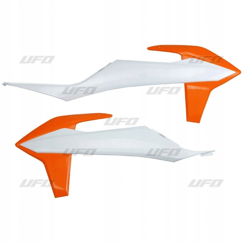 Kryty chladiča Ufo oranžová/biela Ktm Exc/sx/exc-f/sx-f KT04092#999W