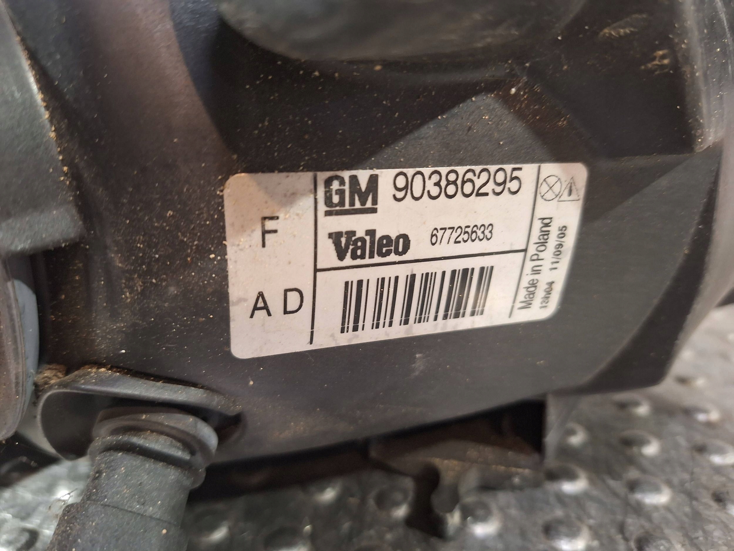 light front left 90386295 OPEL CORSA B