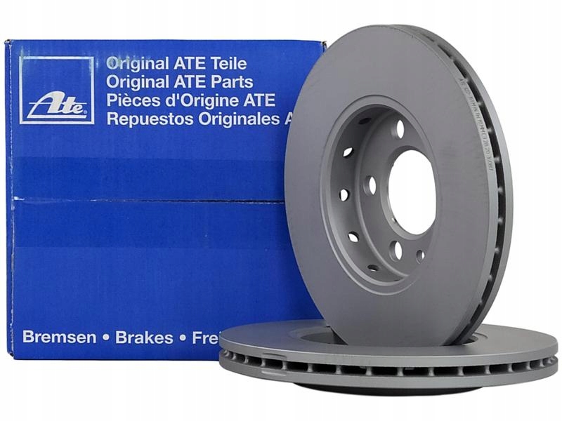 ATE TARCZE HAMULC PRZÓD SKODA FABIA OCTAVIA Przedn Producent części ATE