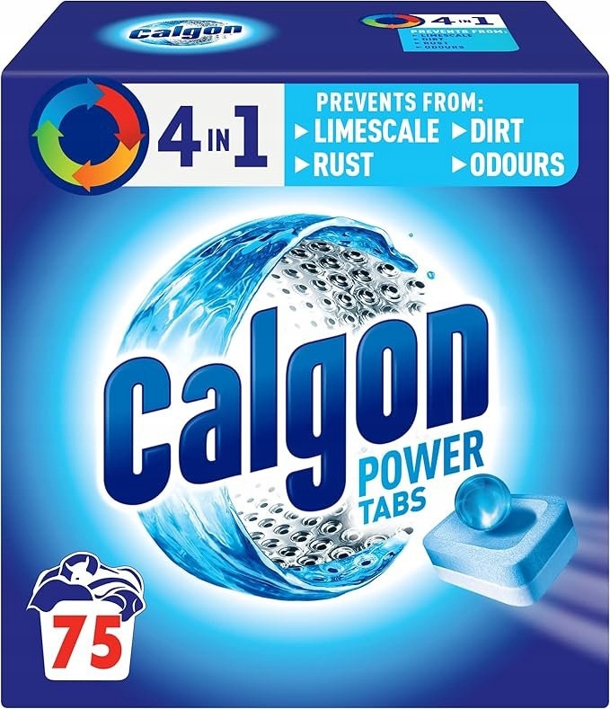 Čistící tablety do pračky Calgon 4v1, 75 ks