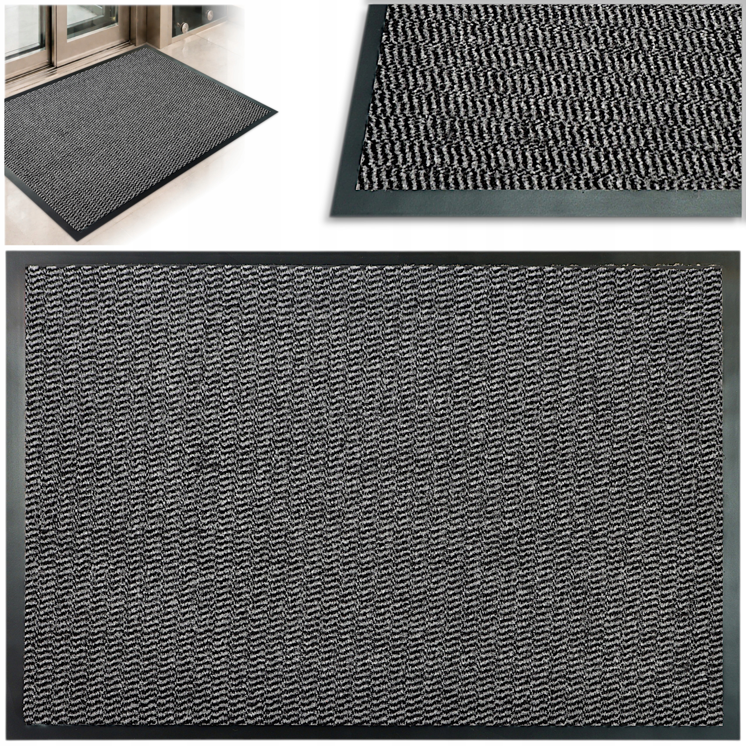 Vnější Vnitřní Stěrač Pod Dveře Velký 80x120 Pro Vstupní Boty