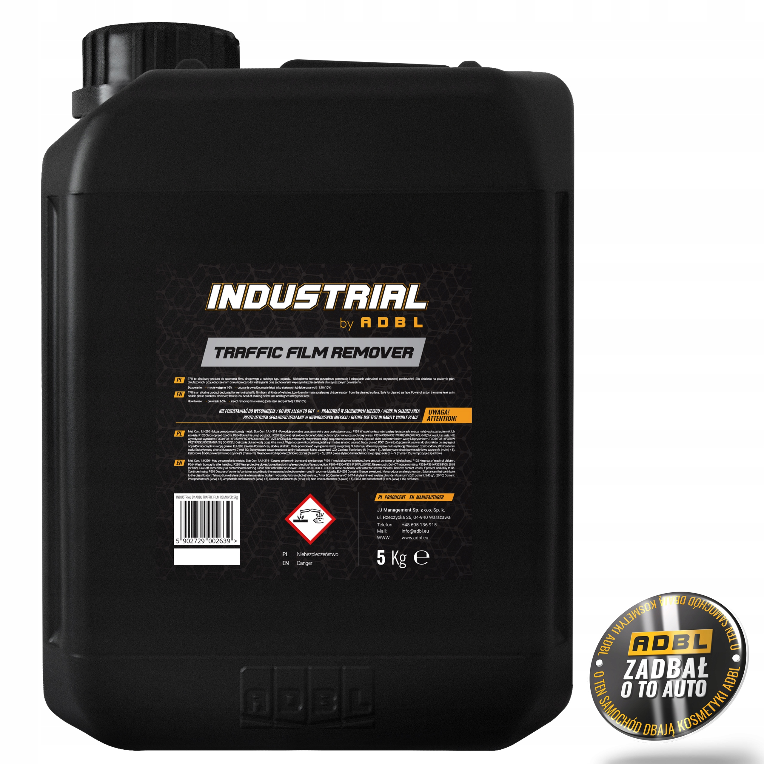 ADBL Industrial Tfr Traffic Film Remover 5kg Pre-in