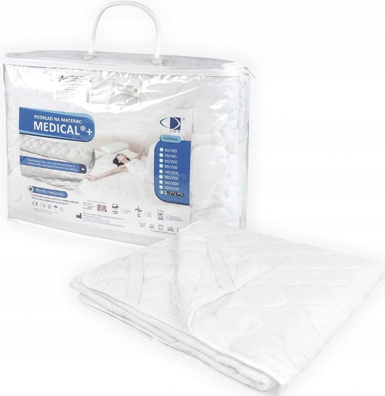

Podkład Na Materac Ochraniacz 80/160 Medical 95'C