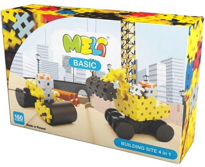 

Meli Basic Building 50100 Wafle Klocki 160 element