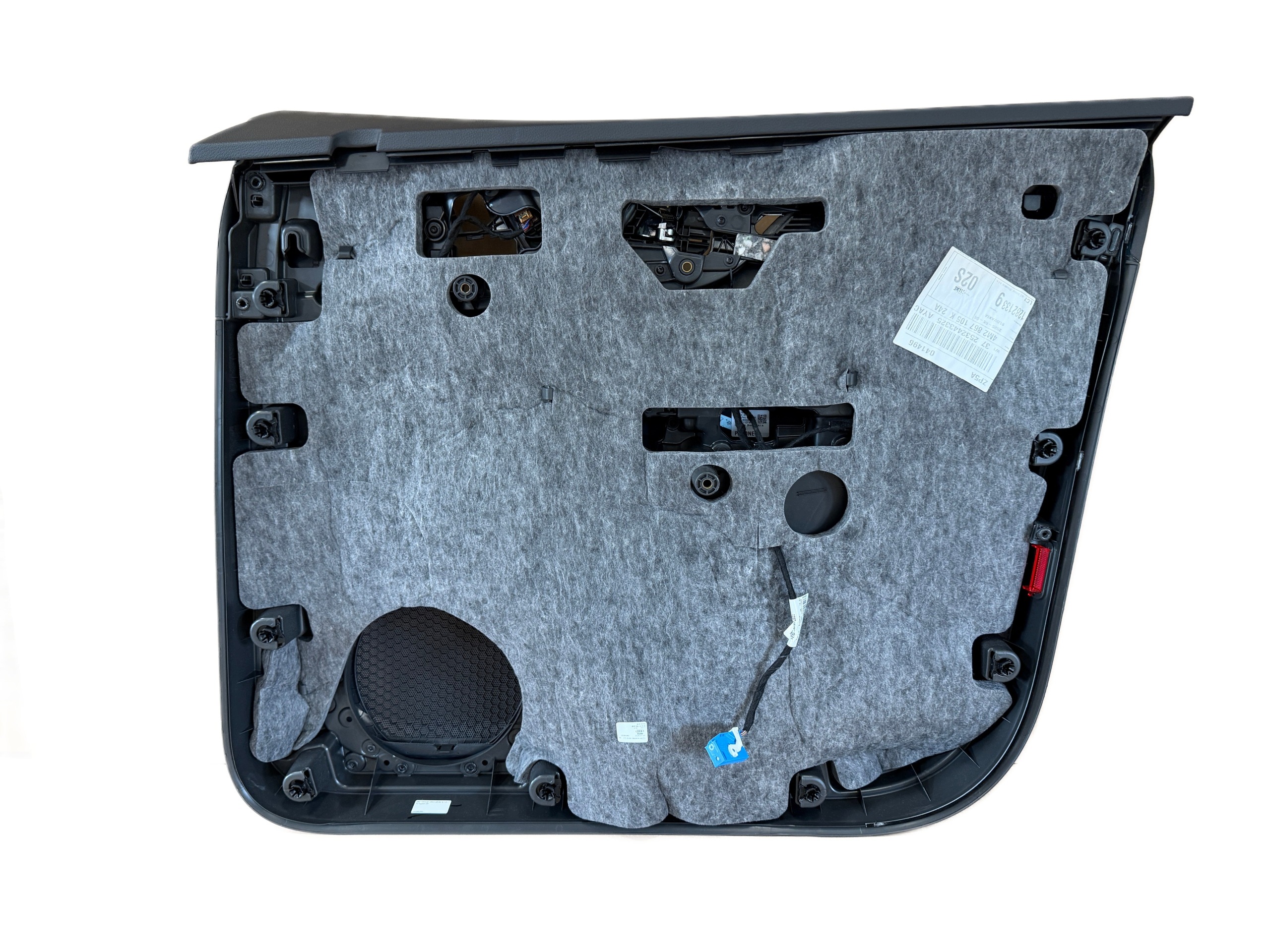 AUDI Q7 4M upholstery side door left front ALCANTARA 4M2867105K