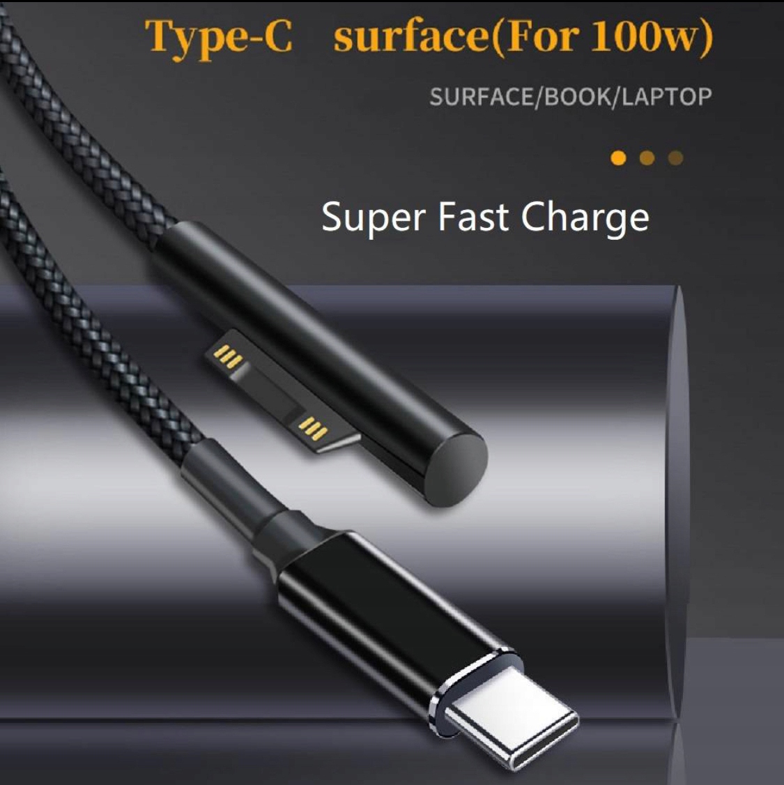 Kabel USB-C do Microsoft Surface 1,5 metrów Marka inna