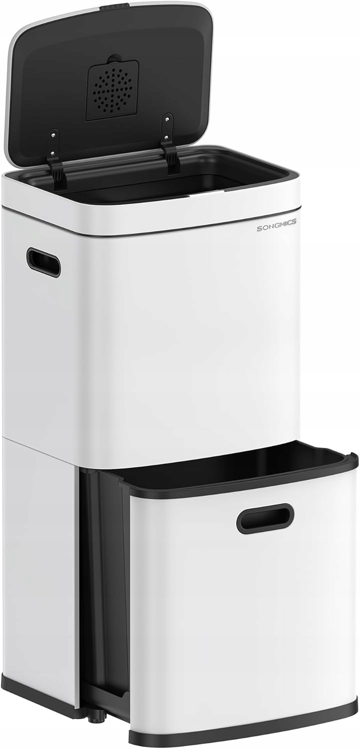 Kôš na odpadky Songmics Kitchen 2 x 10 l a 30 l LTB551W02