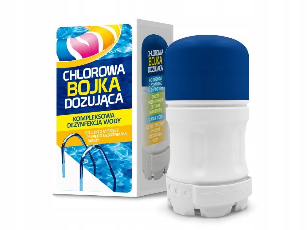 

Chlorowana Bojka Dozująca Gamix 800g Chemia Basen